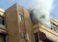 تفاصيل نشوب حريق في إحدى الشقق السكنية في الهرم