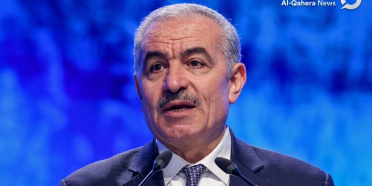 محمد اشتية رئيس الوزراء الفلسطيني