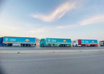 مرسال تشارك في قافلة التحالف الوطني السابعة لدعم الأشقاء الفلسطينيين