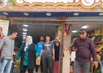 حملة تموينية مكثفة على المخابز والمحال التجارية بمنطقة حدائق الأهرام 