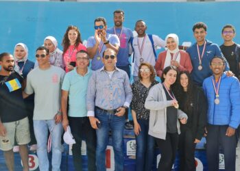 النادي المصري للتجديف يكتسح سباقات ماراثون بطولة الجمهورية للكياك والكانوي لمسافة 5 ألآف متر 