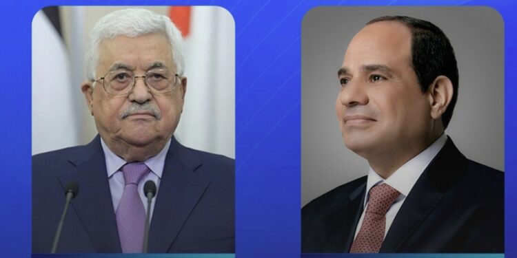 الرئيس السيسي يهنئ نظيره الفلسطيني محمود عباس بتشكيل الحكومة الجديدة