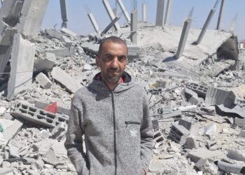 خاص.. الفلسطيني صاحب مقولة “من كثرة الشاحنات المصرية بحس حالي في مصر” يستغيث لإنقاذ زوجته.. تحتاج لعلاج فورا 