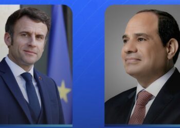 الرئيس السيسي ونظيره الفرنسي يحذران من خطورة انزلاق المنطقة إلى حالة واسعة من عدم الاستقرار