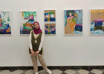 مشهد من الداخل.. افتتاح معرض الفنانة التشكيلية سماح الشامي 9 مايو المقبل بمتحف طه حسين