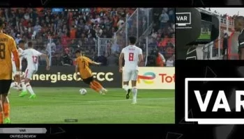 الزمالك ضد نهضة بركان.. يوسفا داو يحرز الهدف الأول شباك الأبيض من ركلة جزاء