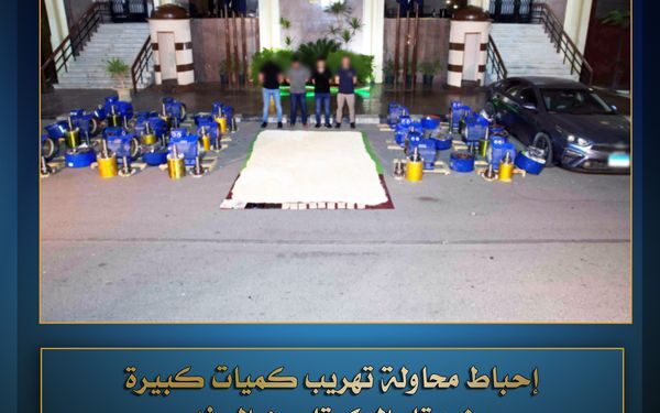 بقيمة 87 مليون جنيهًا.. إحباط تهريب كميات كبيرة من عقار الكبتاجون المخدر