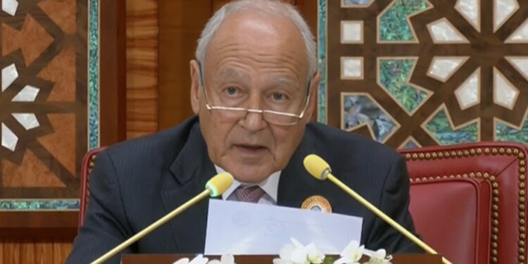 أبو الغيط خلال القمة العربية: التهجير القسري للفلسطينيين من أراضيهم مرفوض عربيا ودوليا وقانونيا وإنسانيا