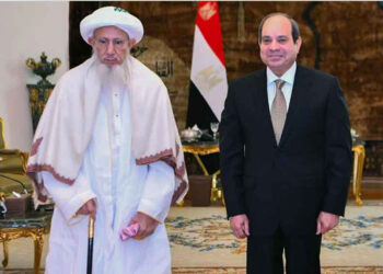 الرئيس السيسي يشيد بدور سلطان طائفة البهرة في ترميم مساجد وأضرحة آل البيت