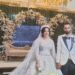 مبروك للعروسين المستشار أكرم شوقي ومنة الله الكومي بمناسبة الزفاف السعيد