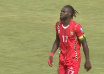 غينيا بيساو تتقدم بالهدف الأول على منتخب مصر في الشوط الأول