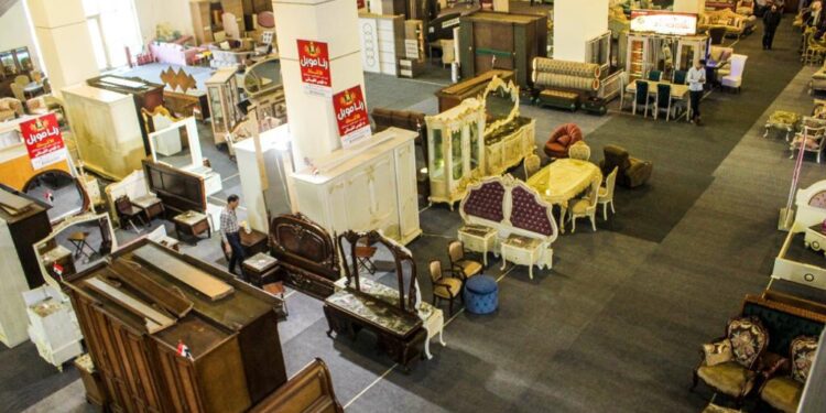 أسعار منتجات الأثاث في معرض «صنع في دمياط»