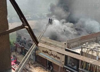 القصة الكاملة لنشوب حريق جولدن مان هاوس في وسط البلد