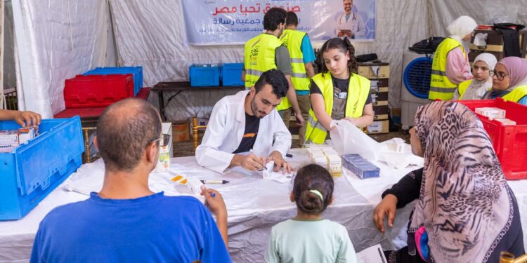 صندوق تحيا مصر يُنظم قافلة طبية شاملة مجانية في الإسماعيلية لرعاية 2000 مواطن