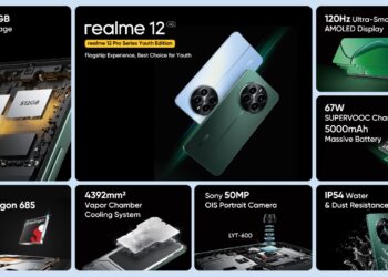 ريلمي تطلق هاتف realme 12 4G الخيار الأمثل للشباب بتجربة فائقة وميزات عالية الجودة وسعر مناسب