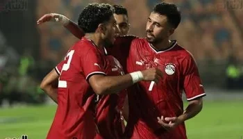 مصر ضد بوتسوانا.. تريزيجيه يسجل الهدف الأول للفراعنة في الدقيقة الـ 5