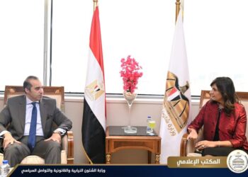 وزير الشئون النيابية يستقبل وفد التحالف الوطني للعمل الأهلى التنموي