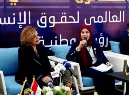 مشيرة خطاب في ضيافة حزب حماة الوطن