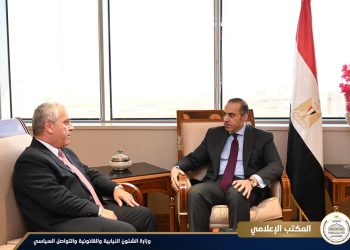 وزير الشئون النيابية والقانونية والتواصل السياسي يستقبل رئيس الهيئة الوطنية للصحافة