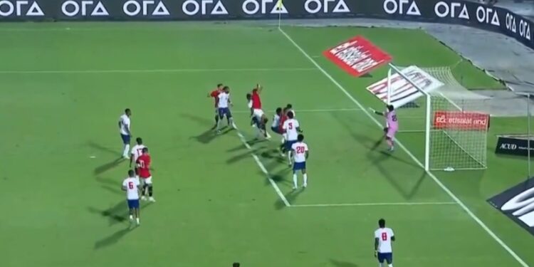 مصر ضد كاب فيردي.. رامي ربيعة يتقدم للفراعنة بهدف في شباك الرأس الأخضر