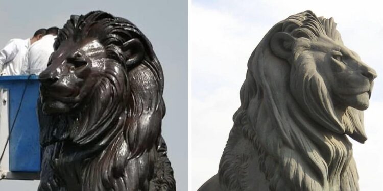 أسدين قصر النيل.. تفاصيل أزمة تمثال كوبري قصر النيل.. ماذا حدث؟