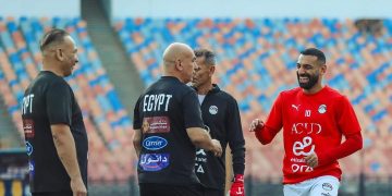 منتخب مصر يختتم تدريباته استعدادا لمواجهة موريتانيا غدا الجمعة 