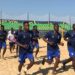 المنتخبات المشاركة بكأس الأمم الإفريقية للكرة الشاطئية تخوض تدريباتها على الملعب الرئيسي