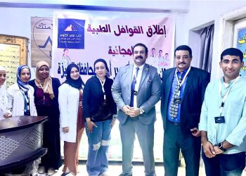 مصر أكتوبر يطلق أول قافلة طبية مجانية بالجيزة