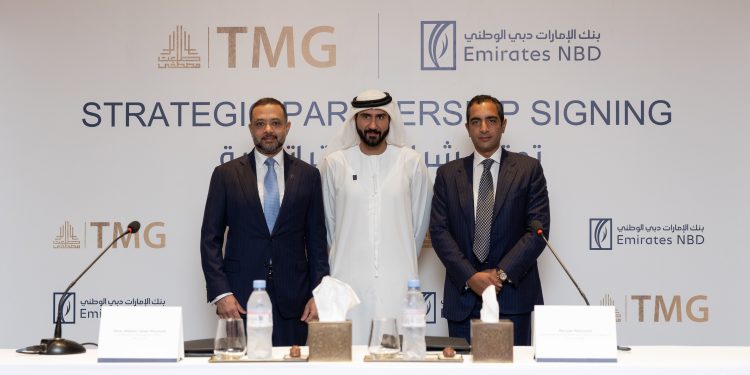 شراكة بين بنك الإمارات دبي الوطني – مصر ومجموعة طلعت مصطفى لتقديم خدمات حصرية للعملاء