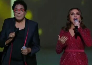 يبهروك.. ظهور خاص لـ محمد منير رفقة أنغام في حفل اتحاد القبائل العربية بنصر أكتوبر بحضور الرئيس