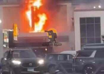 إخماد نيران حريق اندلع في مطعم بـ بنزينة في التجمع الأول بالقاهرة