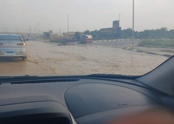 عاجل.. انكسار ماسورة مياه في مدينة بدر على طريق الروبيكي