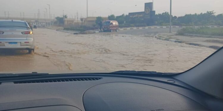 عاجل.. انكسار ماسورة مياه في مدينة بدر على طريق الروبيكي