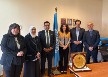 كتلة الحوار تلتقي برئيسة مكتب الأونروا بالقاهرة لتقديم الدعم وبحث الأوضاع الإنسانية في قطاع غزة