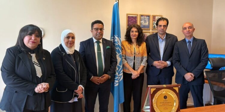 كتلة الحوار تلتقي برئيسة مكتب الأونروا بالقاهرة لتقديم الدعم وبحث الأوضاع الإنسانية في قطاع غزة