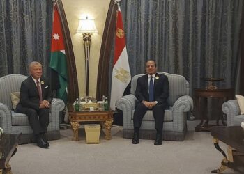 ‎الرئيس السيسي يلتقي مع العاهل الأردني الملك عبد الله الثاني على هامش أعمال القمة العربية الإسلامية غير العادية