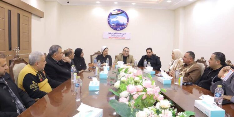 اجتماع أمانة الإعلام بـ”مستقبل وطن دمياط” بحضور أمناء الإعلام بالمراكز والأقسام