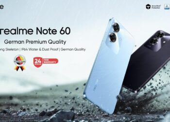 هاتف realme Note 60 يضع معيارًا جديدًا مع درع مقاوم وحماية من الماء بتصنيف IP64
