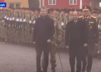 الرئيس السيسي يزور القلعة الأثرية في الدنمارك ويضع إكليلًا من الزهور على النصب التذكاري