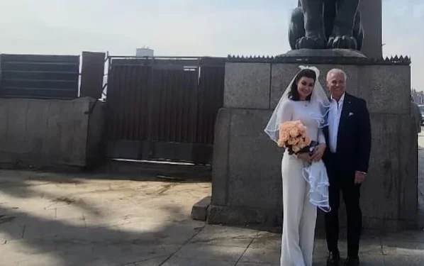 من الشهر العقاري إلى أسد قصر النيل.. أروى جودة تحتفل بعقد قرانها على زوجها الإيطالي الفرنسي