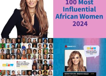 النائبة رشا قلج تتصدر قائمة أكثر 100 امرأة أفريقية تأثيرًا لعام ٢٠٢٤     
