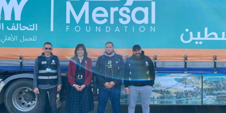 مرسال عضو التحالف الوطني تشارك في القافلة الإغاثية العاشرة للتحالف الوطني لدعم غزة