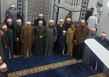 بحضور قيادات تنفيذية وشعبية.. أهالي قرية دمنكة بكفر الشيخ يحتفلون بافتتاح المسجد القبلي 