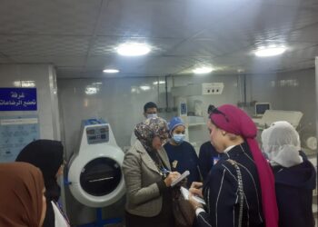 الصحة: فريق الحوكمة والمراجعة الداخلية يتفقد مستشفى حلوان العام والخازندارة