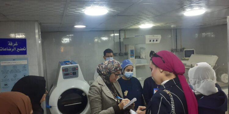الصحة: فريق الحوكمة والمراجعة الداخلية يتفقد مستشفى حلوان العام والخازندارة