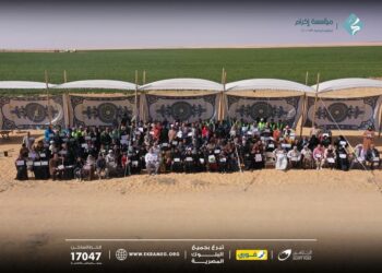 مؤسسة إكرام للتنمية والأعمال الخيرية تطلق مرحلة جديدة من زراعة وقف النخيل الخيري بالفرافرة