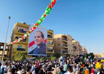 من ساحة مسجد الحي القيوم في مدينة بدر.. وقفات حاشدة لرفض تهجير الفلسطينيين عقب صلاة عيد الفطر المبارك