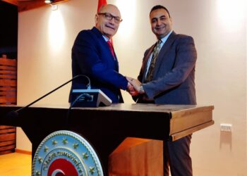 نائب رئيس حزب الاتحاد يشارك في حفل إفطار السفارة التركية بالقاهرة