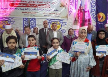 حماة الوطن بسوهاج يكرم حفظة القرآن الكريم بالمحافظة