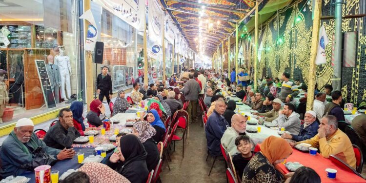 تحت شعار “مائدة إفطار وطن واحد”.. مستقبل وطن يُنظم أكبر حفل إفطار جماعي بالإسكندرية